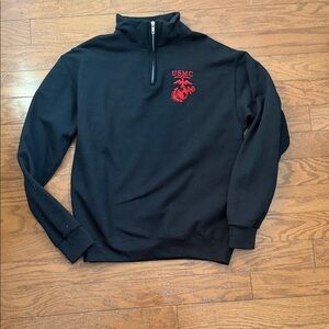 Men’s USMC Quarter-Zip Sweater